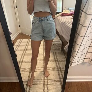H&M Light Blue Jean Shorts